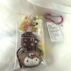 ガチャ詰めポーチ キティお面