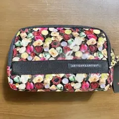 ARTISAN&ARTIST スロープシェイプポーチ ジュエリー柄