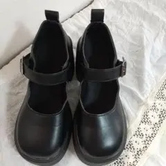 厚底パンプス