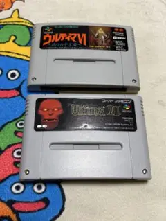 スーパーファミコンソフト ウルティマⅥ＆Ⅶ 2本セット　箱説なし