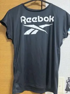 Reebok ランニングTシャツ 黒