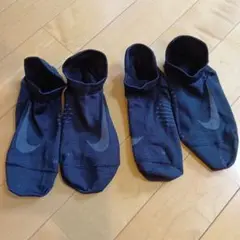 【1回使用】Nike ランニング用ソックス 2足セット