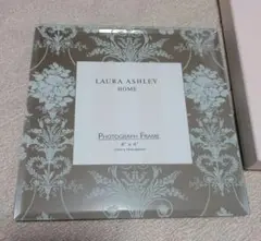 【美品】LAURA ASHLEY グラスフォトフレーム 正方形