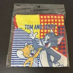 トムとジェリー 小物入れ 15×15cm 巾着袋　ポーチ