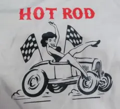 ホットロッドガール Tシャツ Lサイズ 新品 アメリカングラフィティー