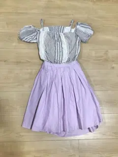マーキュリーデュオ 未使用 美品 オフショルワンピース
