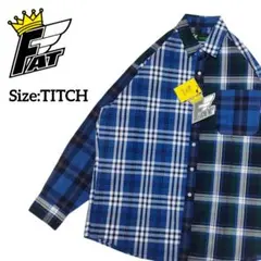 FAT/BIGSCOT/未着用タグ付き/クレイジーパターンシャツ/匿名配送