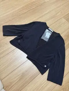 新品　タグ付き　ルネ　カーディガン　リネン