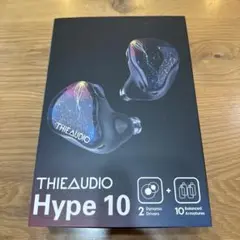 未使用に近いTHIEAUDIO Hype10 THIEAUDIOのフラッグシップイヤホン「Hype10」が、ナイコムから