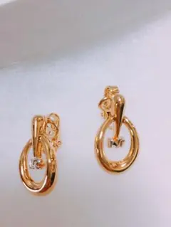 新品 ニナリッチ ゴールド イヤリング ピアス シルバー アクセサリー