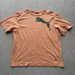 PUMA オレンジ Tシャツ L