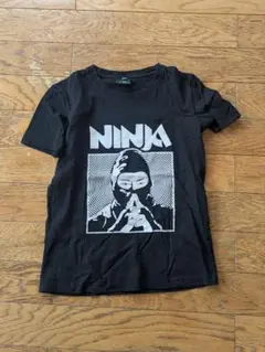 NINJA グラフィック Tシャツ M ブラック