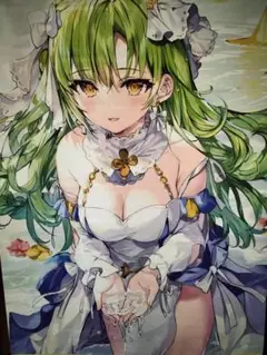 ABI01ももこ先生キャンバスアート 「バレンタイン」 軸中心派 ABI01ももこ先生キャンバスアート 「バレンタイン」 軸中心派