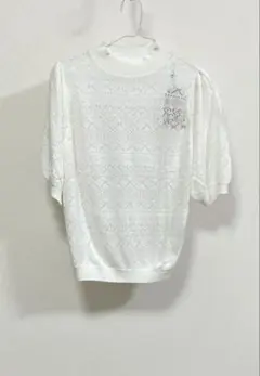 新品　sweet rouge ニット　M 白