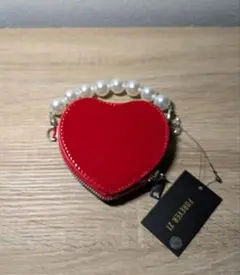 FOREVER21 パール付きハートバッグ