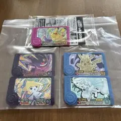 ポケモンフレンダピック　4点＋おまけ　ゲンガー　ジラーチ　ピカチュウ　キュウコン