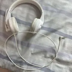 ホワイト 有線ヘッドセット