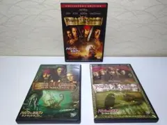 パイレーツ・オブ・カリビアン／DVD３枚セット（すべて、セル版）