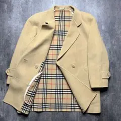 【高級】Burberrys ジャケット コート アウター ノバチェック ダブル