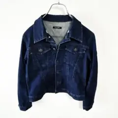 【スイートキャメル】デニムジャケット S ストレッチ ブルー KU591