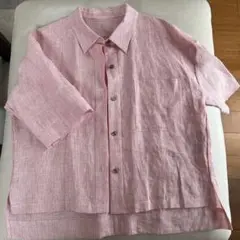 お値下げ　新品未使用　スリードッツコットンリネンシャツ Cotton linen shirt｜スリードッツ オフィシャルオンラインショップ