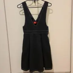 repipi armario ブラック ジャンバースカート S