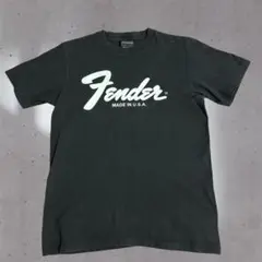 Fender Made In USA ロゴ Tシャツ 黒