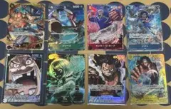 ONE PIECE カードゲーム レアカード8枚セット
