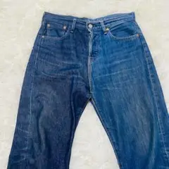 リーバイス ビームス HALF & HALF COLLECTION デニム 赤耳