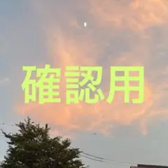 確認用