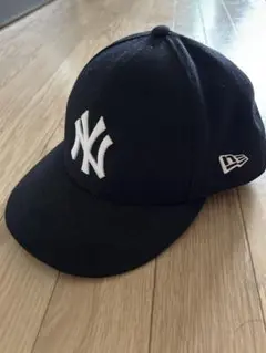 New Era ニューエラ　キャップ 7 1/2 美品　ネイビー