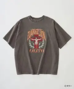 ヱヴァンゲリヲン オーバーサイズ 半袖 TシャツL ヴィンテージ風 アニメ