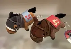 UMAbred マスコットぬいぐるみ2 アーモンドアイ・ドゥラメンテ