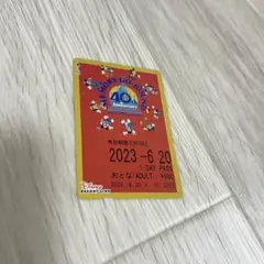 リゾートライナー　フリーきっぷ　ディズニー40周年