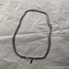 POLICE チェーンネックレス タグ 47cm シルバーカラー