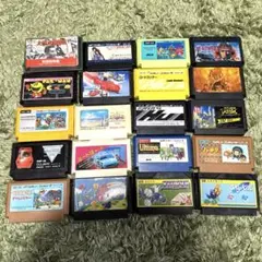ファミコンソフト 20本 まとめ売り マリオ、ハットリ、ゼビウス他