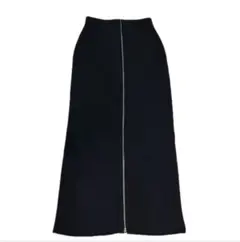 ☆美品☆　黒　タイトスカート ロングスカート ジッパー付き