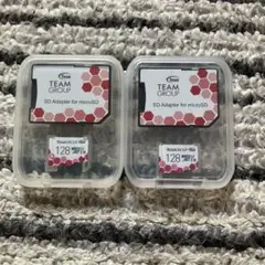 Team Group microSDXCカード 128GB UHS-1 2枚