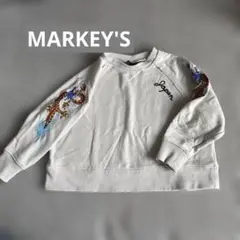 markey's ドラゴン刺繍 トレーナー サイズ110