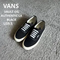 VANS VAULT OG AUTHENTIC LX BLACK US9.5