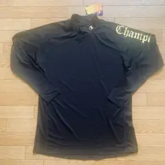 Champion ブラック ハイネック アンダーシャツ
