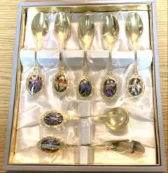 ⭐️Ela DENMARK 七宝焼き スプーン 6本セット STERLING925 2025年最新】七宝焼き スプーンの人気アイテム - メルカリ