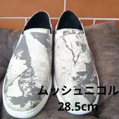 ムッシュニコル　Monsieur Nicole　スリッポン グラフィック柄