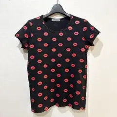 KRIZIAクリッツァ ロゴ&唇プリントTシャツ