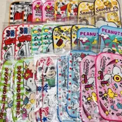 スヌーピー　ポケタオル　セット　24枚　ミニタオル