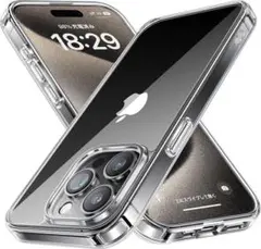 そ ケース iPhone15Pro用 クリア ケース 黄ばみ防止 丈夫