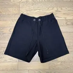 ファミマ コンビニエンスウェア ショートパンツ ナイロン M ブラック 中古