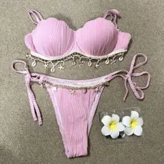 【新品】ピンク 貝殻 水着