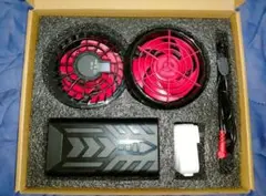 空調 服 ファン バッテリーセット 12V 20000mah PSE認証 扇風機
