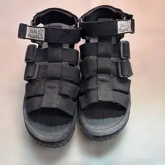 SHAKA ブラック スポーツサンダル